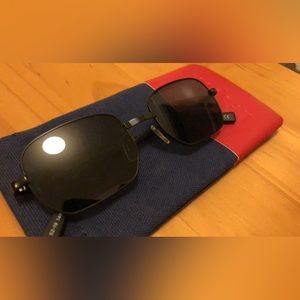 Le Specs Rectangular Lens Sunglasses